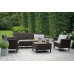 Комплект садових меблів Keter Salemo 3 seater set, коричневий Комплект садових меблів Keter Salemo 3 seater set, коричневий
