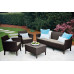 Комплект садових меблів Keter Salemo 3 seater set, коричневий Комплект садових меблів Keter Salemo 3 seater set, коричневий