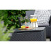 Комплект садових меблів Keter Salemo 3 seater set, графіт