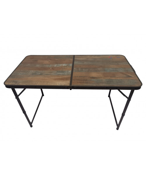 Стіл портативний Time Eco ТЕ-017 МА, коричневий