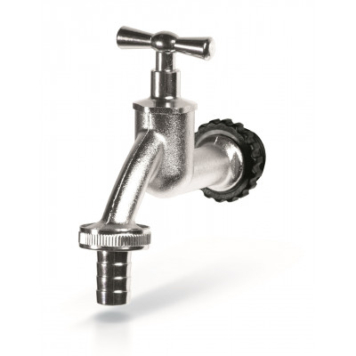 Кран для ємності для дощової води металевий Prosperplast TAP, сріблястий Кран для ємності для дощової води металевий Prosperplast TAP, сріблястий