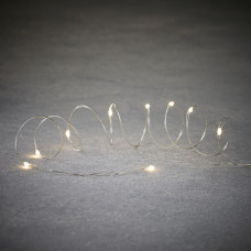 Гірлянда-струна "Luca Lighting" 2 м, 20led, класичний білий, 2АА