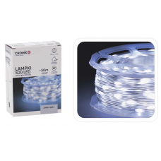 Гірлянда-струна на котушці Chomik, 49,9+3 м, 500 LED холодний білий