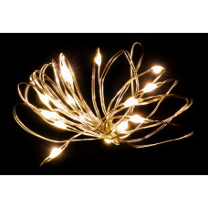 Гирлянда-струна «Luca Lighting» 1 м, 10led, классический белый, лит. батарейки 2хCR2032