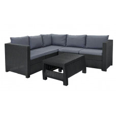 Комплект садових меблів Keter Provence Set, графіт