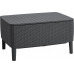 Комплект садових меблів Keter Salemo balcony set, графіт Комплект садових меблів Keter Salemo balcony set, графіт