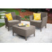 Комплект садових меблів Keter Salemo balcony set, капучіно - пісок