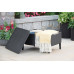 Комплект садових меблів Keter Salemo balcony set, графіт Комплект садових меблів Keter Salemo balcony set, графіт