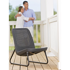 Комплект садових меблів Keter Rio patio set, графіт