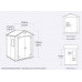 Сарай пластиковий Keter MANOR 6x5, бежево-коричневий