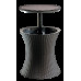 Стол - бар пластиковий Keter Cool Bar Rattan, коричневий