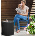 Стіл-скриня садова пластикова KETER COOL STOOL, коричнева