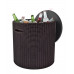 Стіл-скриня садова пластикова KETER COOL STOOL, коричнева