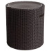 Стіл-скриня садова пластикова KETER COOL STOOL, коричнева