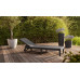 Шезлонг пластиковий Keter Jaipur Sun lounger, сірий