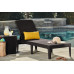 Шезлонг пластиковий Keter Jaipur Sun lounger, віскі коричневий