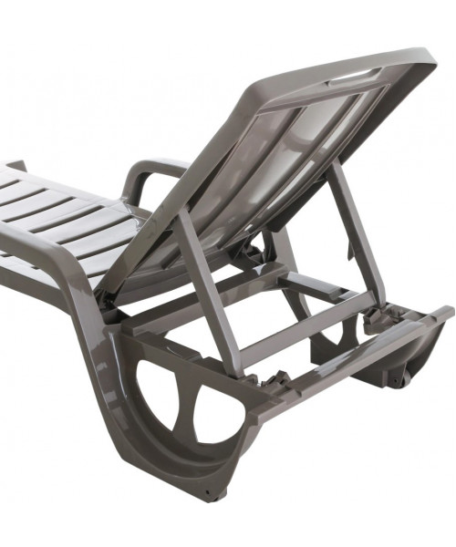 Шезлонг пластиковий Keter Florida, бежевий