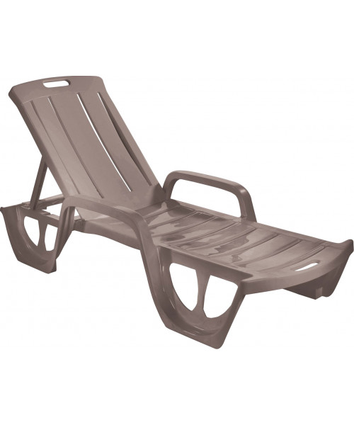 Шезлонг пластиковий Keter Florida, бежевий