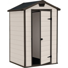 Садовий пластиковий будиночок Keter Manor 4x3, бежевий