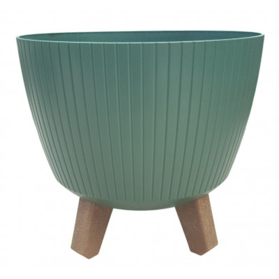 Горщик для рослин PROSPERPLAST LAMIA DLAL240-2411U, зелений