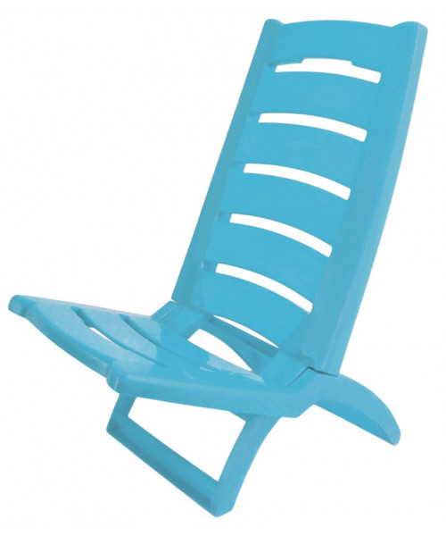 Крісло-шезлонг Adriatic 37.5х65, пластик, блакитний