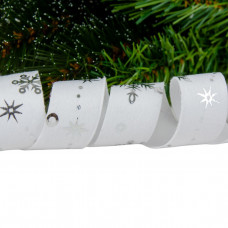Стрічка декоративна Chomik текстиль, 2.5 см х 2.7 м, біла