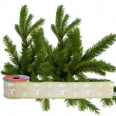 Стрічка декоративна Chomik текстиль, 5 см х 2.7 м, Олень