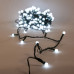Гірлянда електрична Chomik "Кульки-змійка", 200 LED, 16м, холодний білий, від мережі