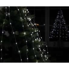 Гірлянда електрична Chomik "Оберемок струн", 200 LED, 10х2м, холодний білий, від мережі