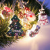 Гірлянда електрична Chomik, новорічні атрибути, 10 LED, теплий білий, батарейки Гірлянда електрична Chomik, новорічні атрибути, 10 LED, теплий білий, батарейки