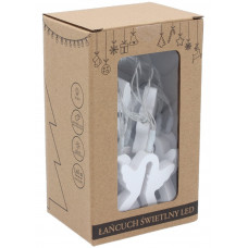 Гірлянда електрична Chomik, янгол, 10 LED, теплий білий, батарейки