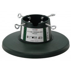 Підставка для ялинки Chomik, Ø стовбура 3,5-10,5 см, пластик, форма кругла