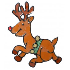 Наклейка новорічна Chomik 18x25см, Олень