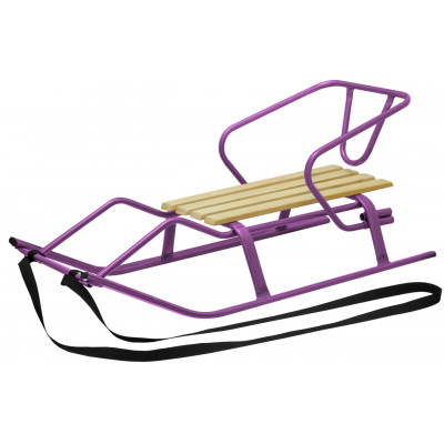 Зимові санки Snower "Флеш" фіолетові