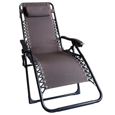 Крісло портативне Time Eco ТЕ-10 SD, коричневе