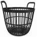 Кошик мультифункціональний плетений Prosperplast Zoe Basket, 40 л, чорний