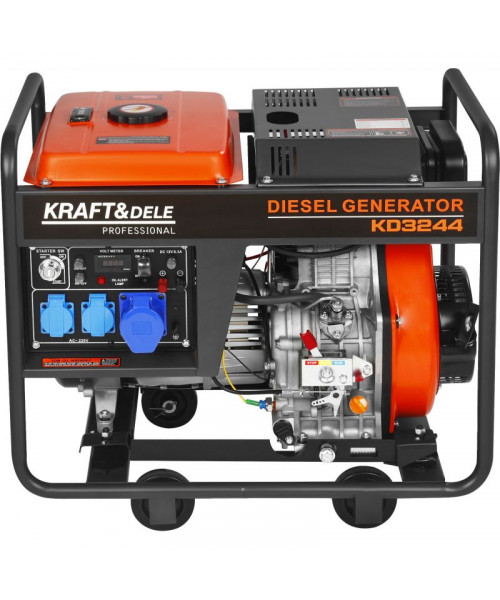 Генератор дизельний Kraft Dele KD3244 7 кВт Генератор дизельний Kraft Dele KD3244 7 кВт