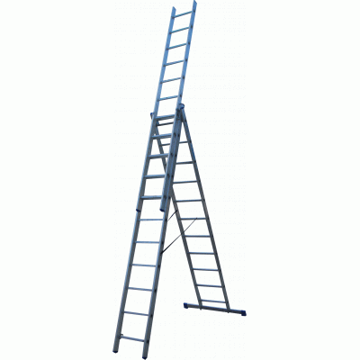 Драбина 3-секц. розкл. 3*11сх. 3,0-6,33м VHR H