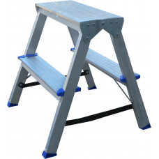 Стремянка 2сх. верх.сх. 0,49м, двостороння DHR402