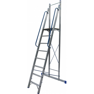 Стремянка-помост 8сх. верх.сх.-1,9м TOR 708