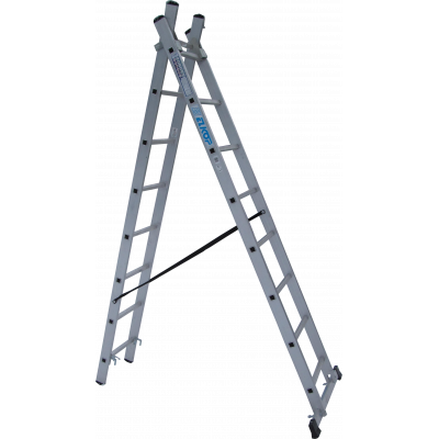 Драбина 2-секц. розкл. 2*8сх. 2,16-3,47м VHR Т