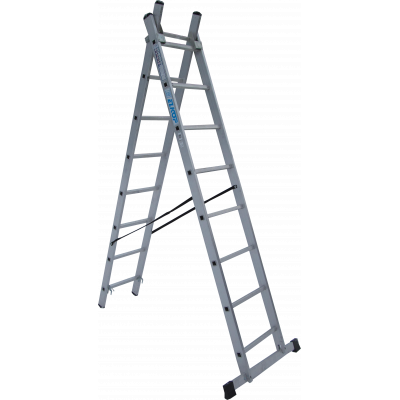 Драбина 2-секц. розкл. 2*8сх. 2,16-3,47м VHR Т