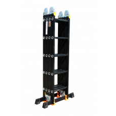 Драбина-трансформер 4*5сх. 1,45-5,75м анодований алюміній