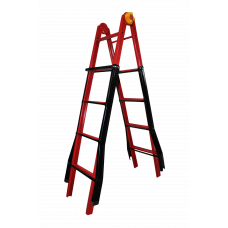 Драбина-телескоп метал. 1,6-4,4м розкладна B-45FS
