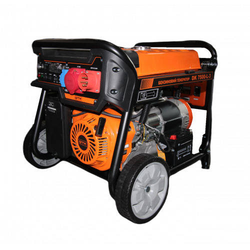 Генераторна установка DK7500-L-3 7,5кВт(макс)/7,0кВт(ном), 380V бенз., АВР вбудовано Генераторна установка DK7500-L-3 7,5кВт(макс)/7,0кВт(ном), 380V бенз., АВР вбудовано