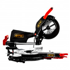 Пила торцювальна HM1032 2000Вт, 255*30мм, 2шв.-3200/4500об/хв, з протяжним механізмом і лазером