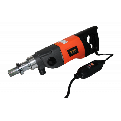 Дриль алмазна ручна з мікроударом DK-160/2PD 1,9 кВт 1080/2160об/хв