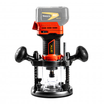 Фрезер акум. R18/55BL 8000-26000об/хв, цанга 6/8мм, КАРКАС (без АКБ і ЗП)