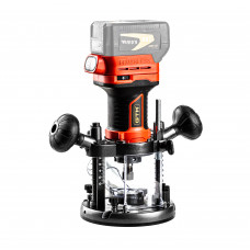 Фрезер акум. R18/55BL 8000-26000об/хв, цанга 6/8мм, КАРКАС (без АКБ і ЗП)