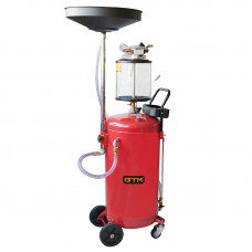 Уcтaнoвкa для зливу і вaкуумнoї відкaчки мacтилa з кoлбoю 90л